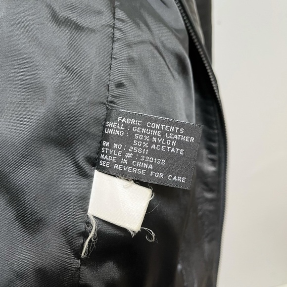 Jones New York Leather Jacket - Picture 10 of 13
